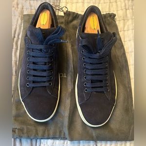 Tom Ford Suede Sneakers Navy